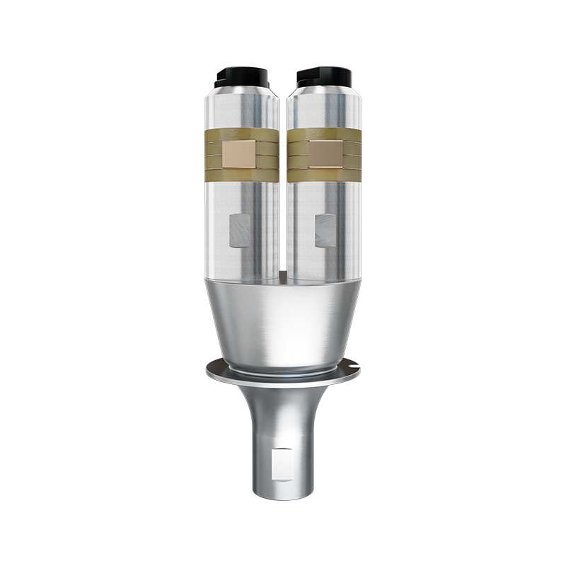 15kHz-4200W 力鉑源換能器 雙柱直筒(銀黃)